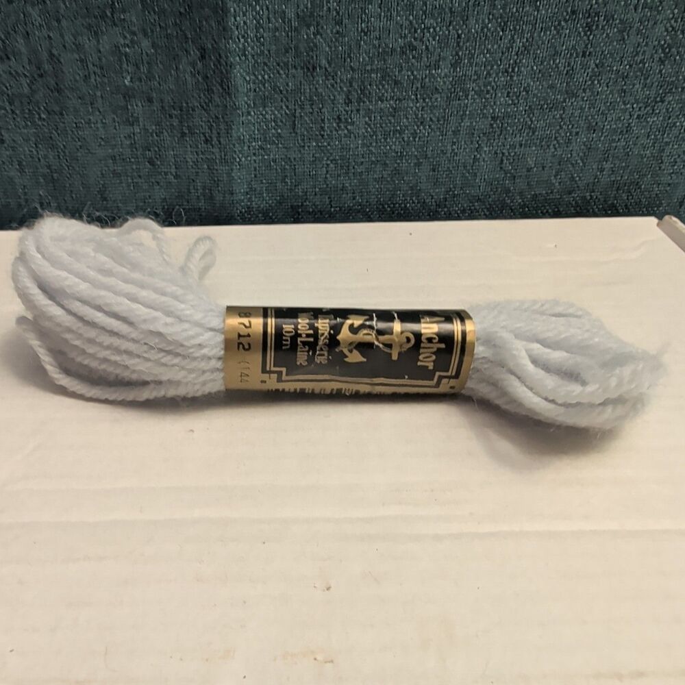 Anchor Tapisserie 100% Pure Wool Yarn 5 Skeins 10M Vintage Destash Misc Colors - Picture 12 of 16
